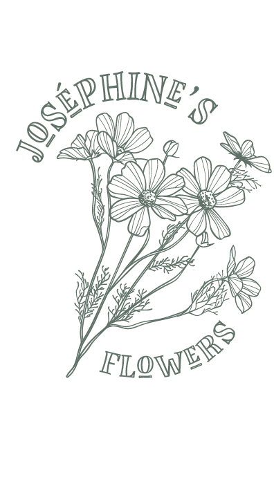 Logo Joséphine's Flowers<br />
