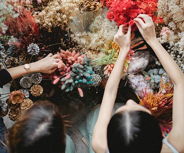 Pour vos ateliers floraux, pensez à Joséphine's flowers à Mozé sur Louet, EVJF Angers.