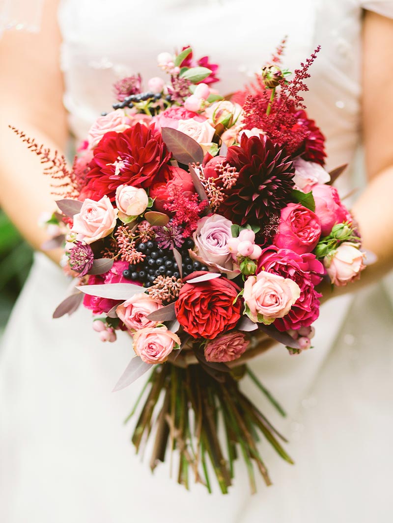 Bouquet de mariage par Joséphine's Flowers