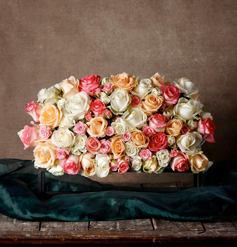 Couronne deuil, Joséphine's flowers à Mozé sur Louet