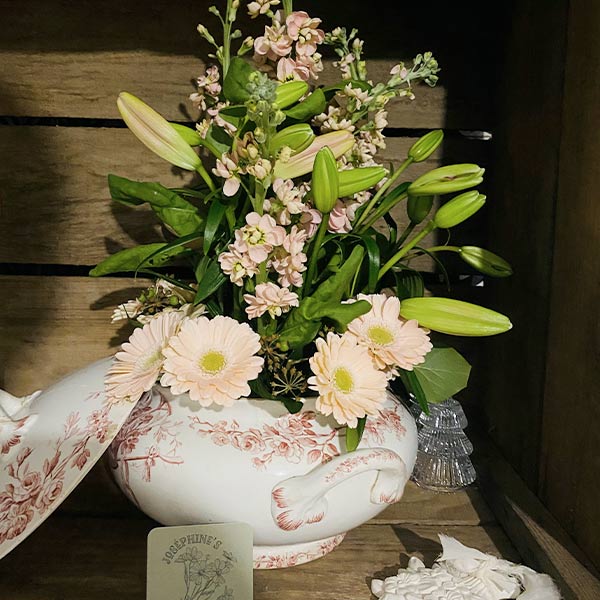 Composition florale par Joséphine's flowers.