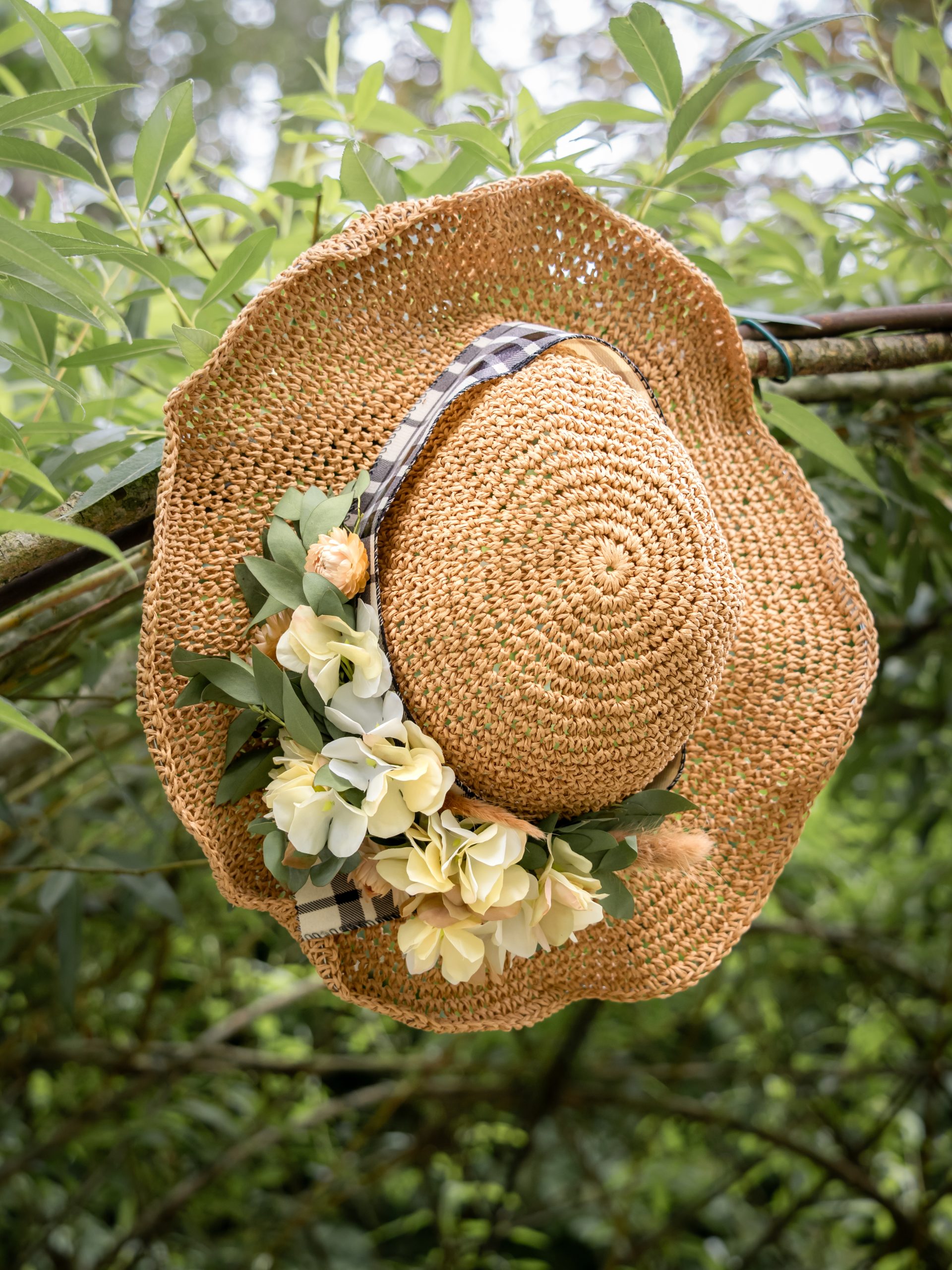 chapeau fleuri "hortensia" – Image 2